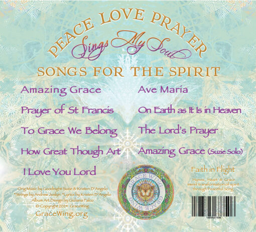 Heart Hymns ~ Peace Love Prayer ( Audio CD by GraceWing) - Image 2